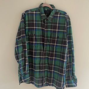 Mens Lucky Brand flannel shirt